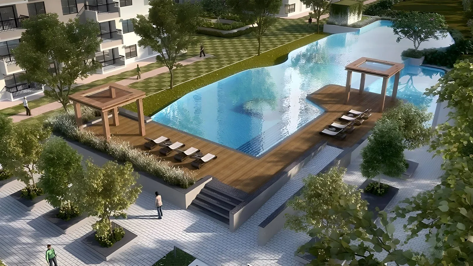 Sobha-Lake-Gardens-Apartments-In-KR-Puram-East-Bangalore-Big-Swimming-Pool